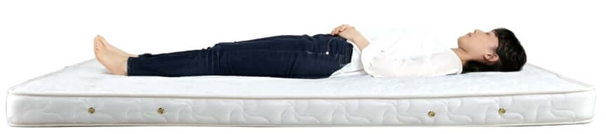 薄型なのにしっかりと身体を支える安心感があります。