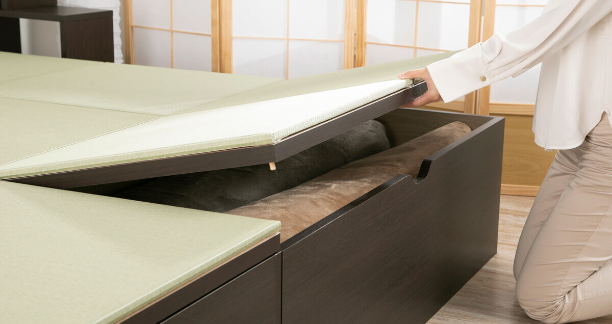 フタ式畳収納ユニット